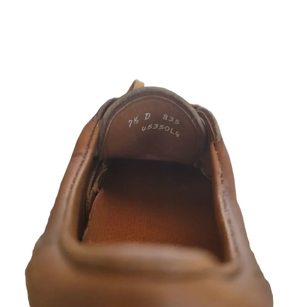 𝅺MASON Brown Tan Construction Work Shoe Size 7.5 Men's